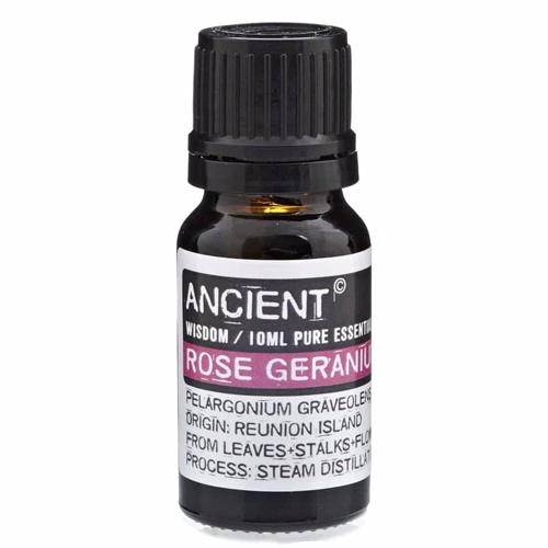 ancient wisdom rose geranium aeterisk olie 10 ml