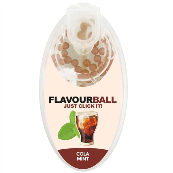 flavourball cola mint aroma klik kugler