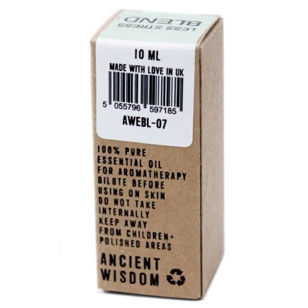 ancient wisdom box less stress aeterisk olie 10 ml 2